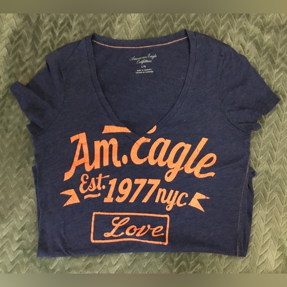 5 Vintage American Eagle Outfitters Short Sleeve Tees - Picture 4 of 7